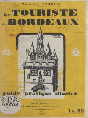 cover image of Le touriste à Bordeaux